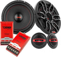 GEN-X6.5C Component Set - 6.5", 2-Way, 150W Max, 50W RMS, Black Paper Cone, Tetorn Dome Tweeters, 4 Ohms - Clarity Unparalled by Other Speakers in Their Class (2 Speakers)